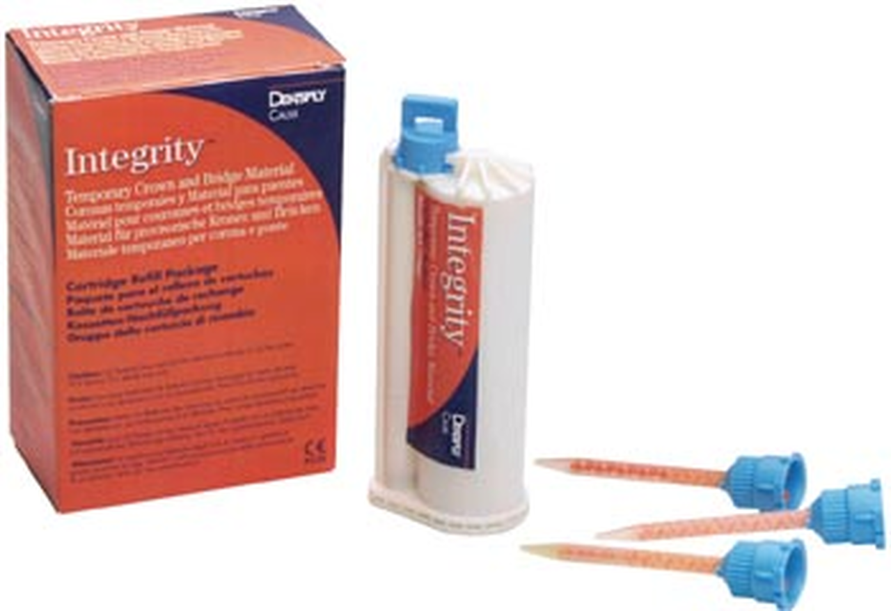 Dentsply 666360 Integrity Temporary Crown & Bridge Dental Cartridge A3 76 Gm Dentsply 666360 Integrity Temporary Crown & Bridge Dental Cartridge A3 76 Gm